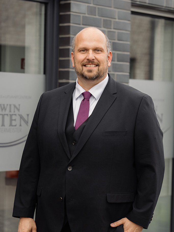 Edwin Otten, Inhaber und Bestattermeister des Bestattungshauses Otten